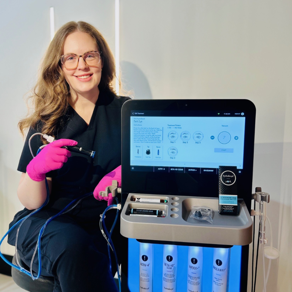 sarah hydrafacial